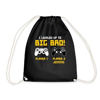 J'ai nivelé jusqu'à Big Bro - Sac de sport léger - noir - Devant