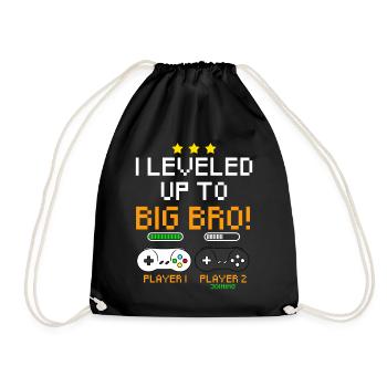 J'ai nivelé jusqu'à Big Bro - Sac de sport léger - noir - Devant