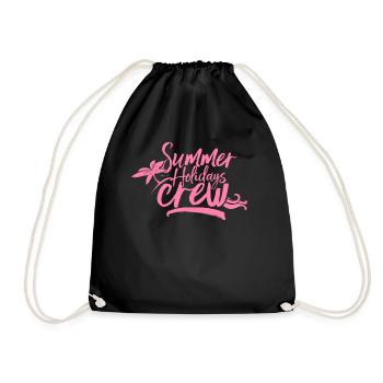 Voyage de vacances d'été voyage de vacances d'été - Sac de sport léger - noir - Devant