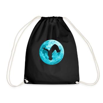 Parkour Freerunning Backflip Freestyle Acrobatics - Sac de sport léger - noir - Devant