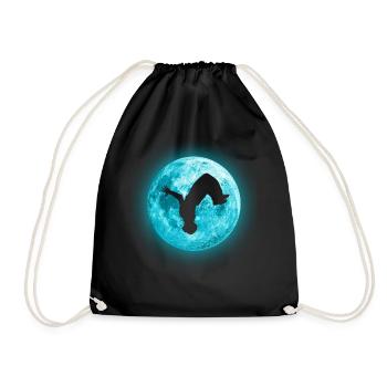 Parkour Freerunning Backflip Freestyle Acrobatics - Sac de sport léger - noir - Devant