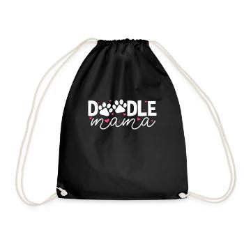 Goldendoodle - Sac de sport léger - noir - Devant