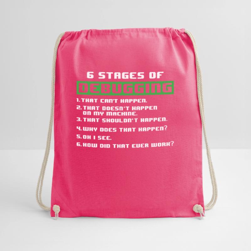 Debugging Programmierer Turnbeutel