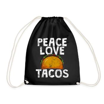 tacos - Sac de sport léger - noir - Devant