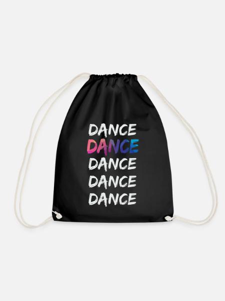 DANCE DANCE DANCE - Design cool pour les danseurs - Sac de sport léger - noir