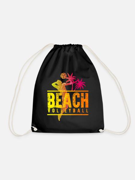 Beach-volley - Sac de sport léger - noir