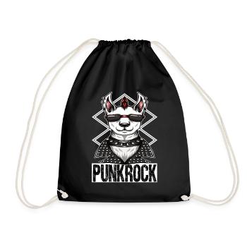 Rock punk rock punk rocker punk rock musique punk - Sac de sport léger - noir - Devant
