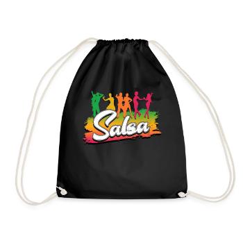 Salsa - Drawstring Bag - black - Front