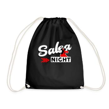 Salsa - Drawstring Bag - black - Front