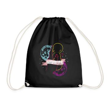 Cadeau de la sage-femme - Sac de sport léger - noir - Devant