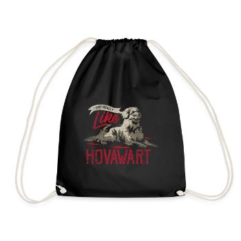Chien Hovawart - Sac de sport léger - noir - Devant