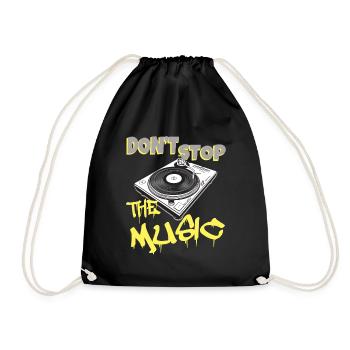 Platine vinyle DJ - Sac de sport léger - noir - Devant