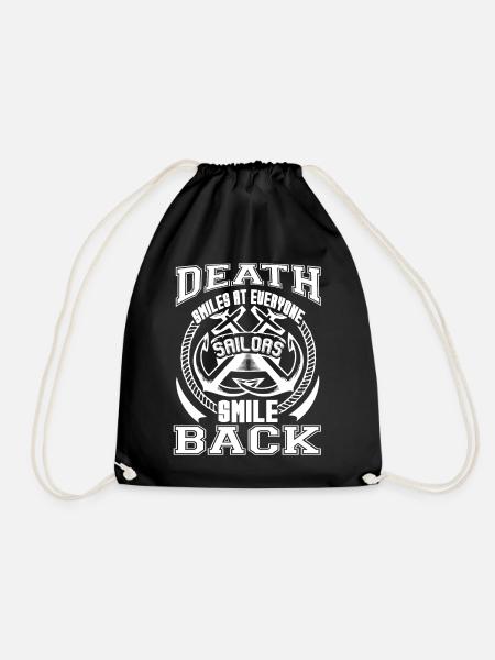 Sailor Sailor Smile Back - Turnbeutel - Schwarz