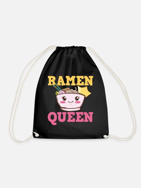 Ramen - Turnbeutel - Schwarz