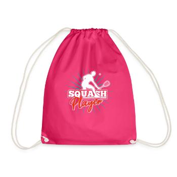 Squash - Turnbeutel - Fuchsia - Vorne