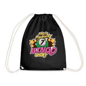 loto - Sac de sport léger - noir - Devant