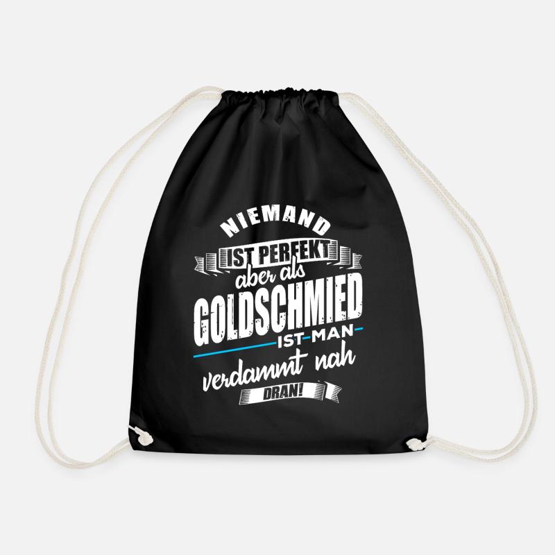 Goldschmied - Turnbeutel - Schwarz