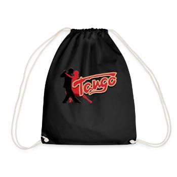 Tango, Tango Tänzer - Turnbeutel - Schwarz - Vorne