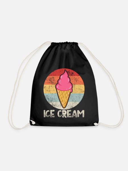 Eis Eis - Turnbeutel - Schwarz