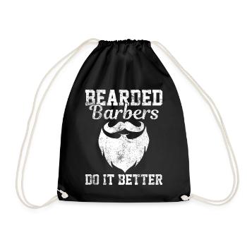 Bart Barber coiffeur - Sac de sport léger - noir - Devant