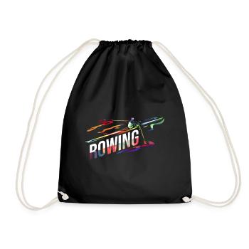 Aviron - Sac de sport léger - noir - Devant