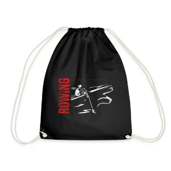 Aviron - Sac de sport léger - noir - Devant