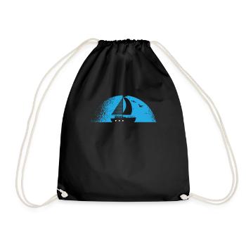 Voile - Sac de sport léger - noir - Devant