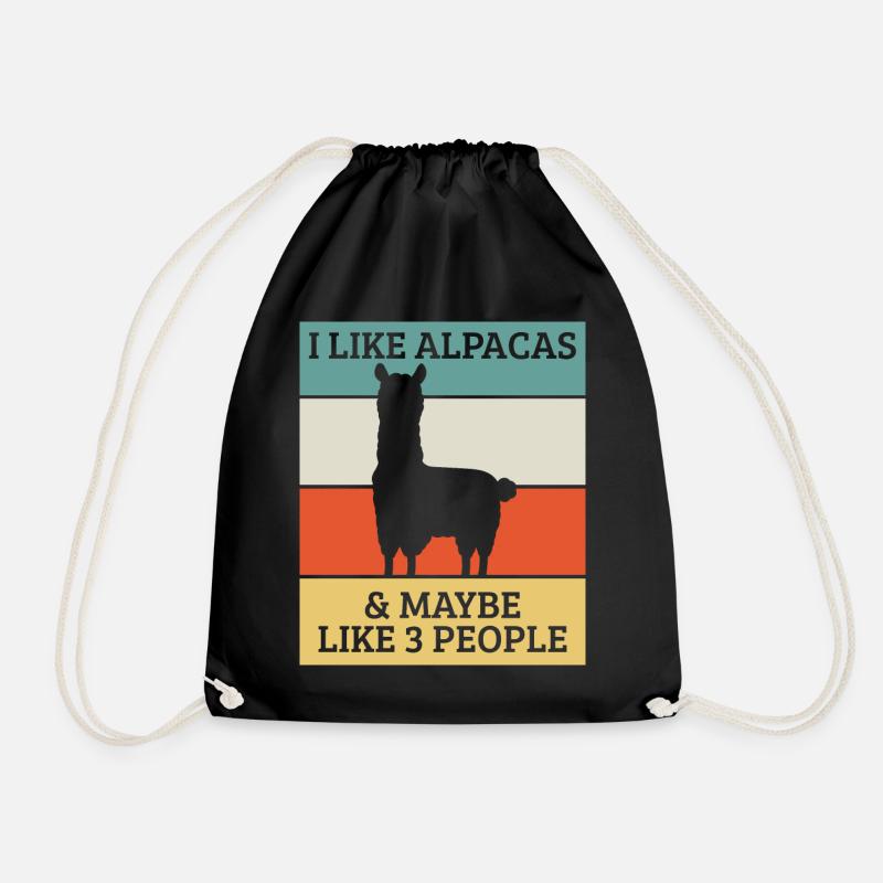 Alpaga - Sac de sport léger - noir