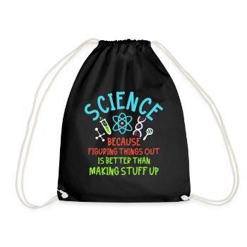 Science - Sac de sport léger - noir - Devant