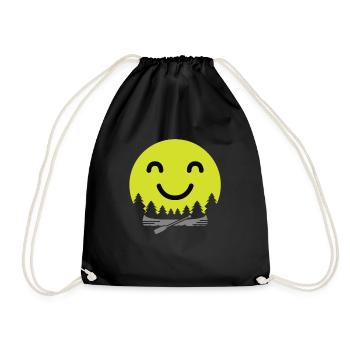 Canoë - Sac de sport léger - noir - Devant