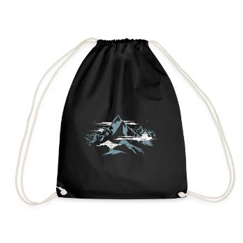Chomolungma Mount Everest - Sac de sport léger - noir - Devant