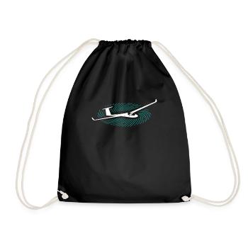 Vol à voile - Sac de sport léger - noir - Devant