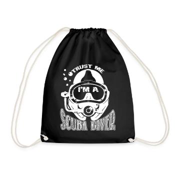 Plongée sous-marine Croyez-moi, je suis un plongeur - Sac de sport léger - noir - Devant