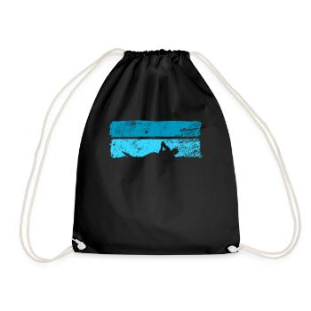 Nager en eau libre - Sac de sport léger - noir - Devant