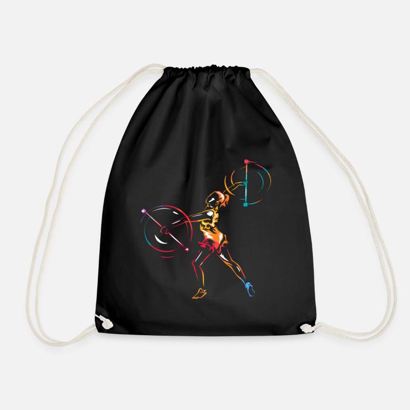 Baton Twirling Sport - Turnbeutel - Schwarz