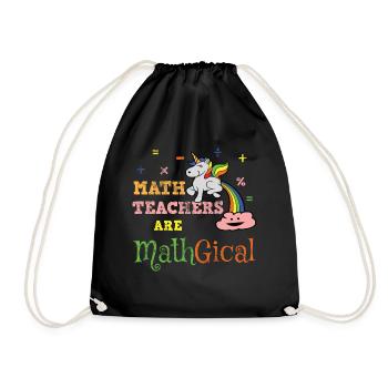 Professeur de mathématiques mathématiques - Sac de sport léger - noir - Devant