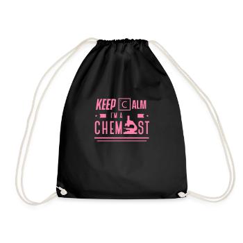 Professeur de chimie chimiste chimie chimie équipe - Sac de sport léger - noir - Devant