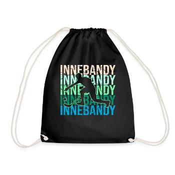 Bandy à l'intérieur - Sac de sport léger - noir - Devant