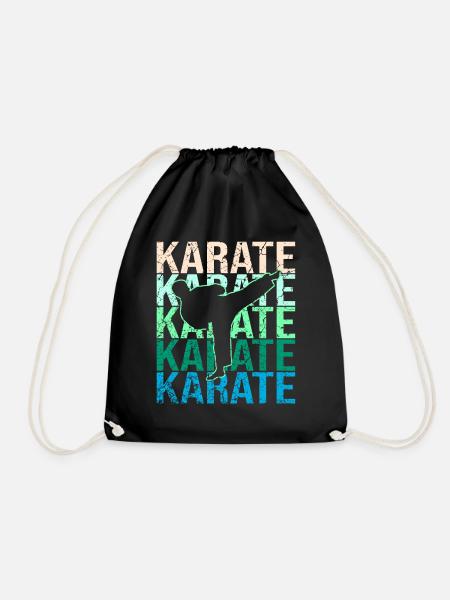 Karate - Turnbeutel - Schwarz