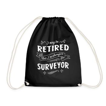 Surveyor Always A Surveyor - Sac de sport léger - noir - Devant