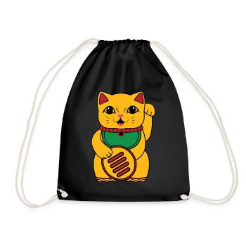 Chat de coucou - Sac de sport léger - noir - Devant