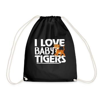 Baby Tiger - Sac de sport léger - noir - Devant