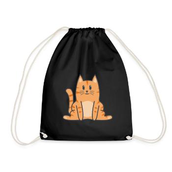 Chat Chat Kitten - Sac de sport léger - noir - Devant