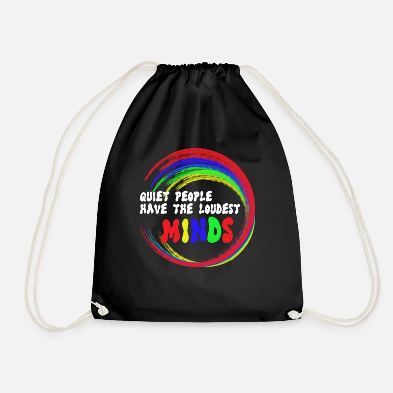 Autiste, autisme - Sac de sport léger - noir