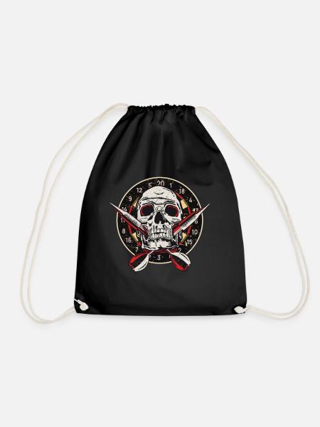 Darts Target Skull Darts Championship Nouveau - Sac de sport léger - noir
