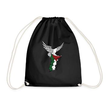 Freedom for Palestine Palestinian Flag Gaza - Drawstring Bag - black - Front