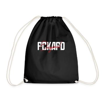 FCK AFD Original - Drawstring Bag - black - Front