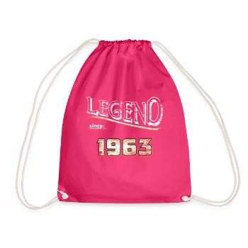 Légende depuis 1963 / légende depuis 1963 / légendaire - Sac de sport léger - fuchsia - Devant