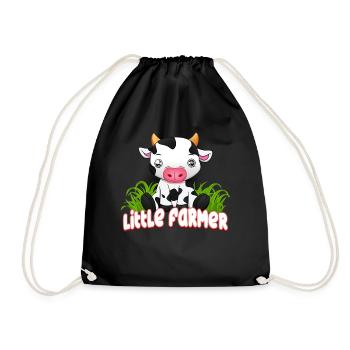 Petit fermier - Sac de sport léger - noir - Devant