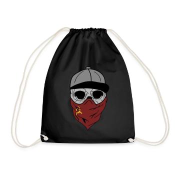Socialist Socialism Communist Communism - Drawstring Bag - black - Front